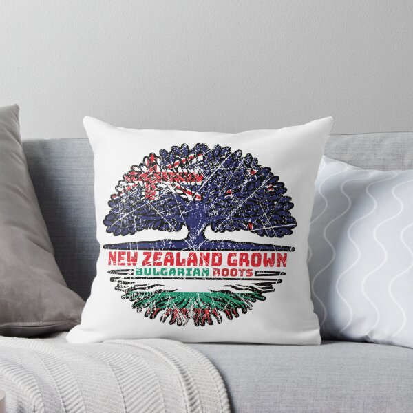 Item preview, Bulgaria Bulgarian New Zealander New Zealand Tree Roots Flag designed and sold by FlagX.