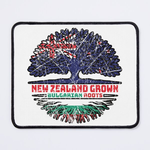 Item preview, Bulgaria Bulgarian New Zealander New Zealand Tree Roots Flag designed and sold by FlagX.