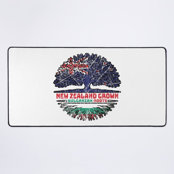 Item preview, Bulgaria Bulgarian New Zealander New Zealand Tree Roots Flag designed and sold by FlagX.