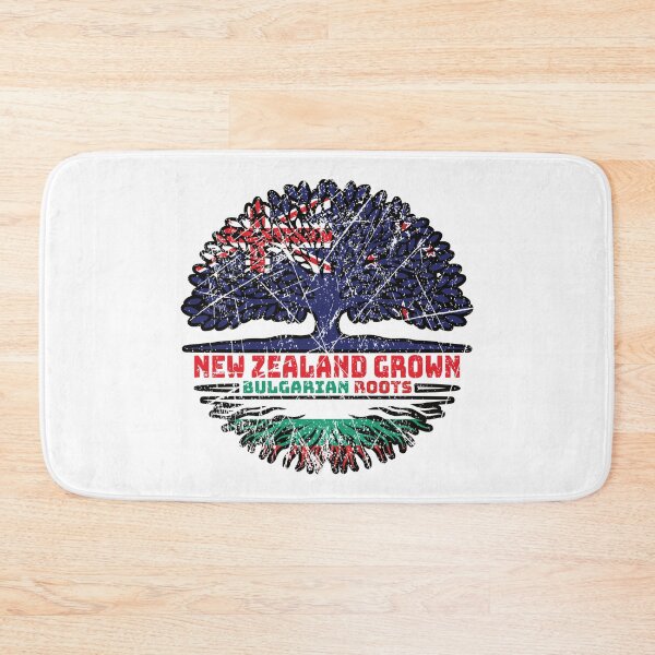 Item preview, Bulgaria Bulgarian New Zealander New Zealand Tree Roots Flag designed and sold by FlagX.
