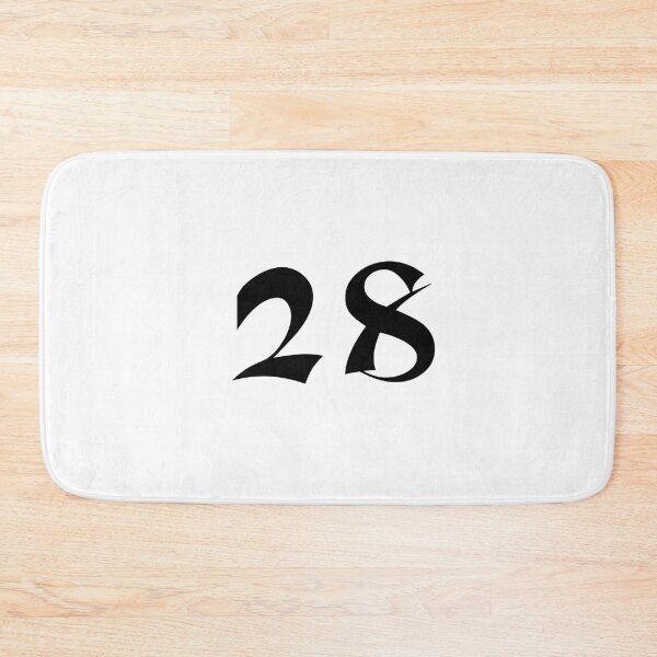 Item preview, 28, twenty-eight, black, shangai designed and sold by Numbers-Art.