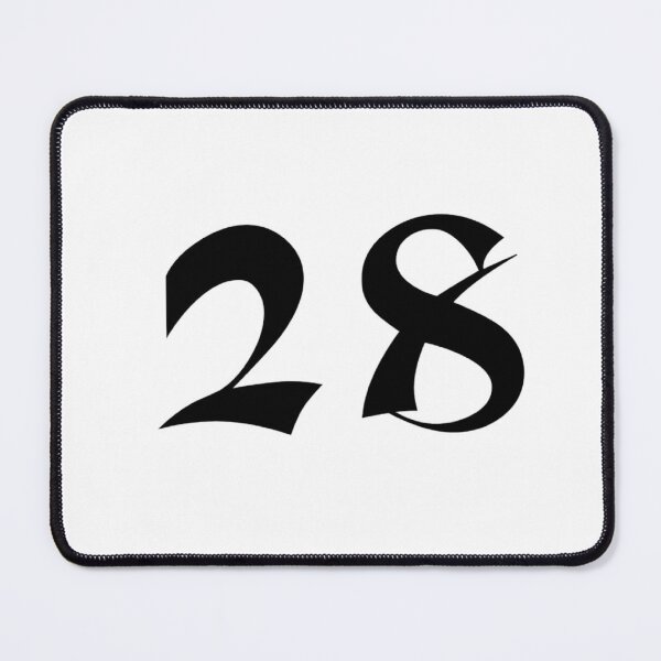 Item preview, 28, twenty-eight, black, shangai designed and sold by Numbers-Art.
