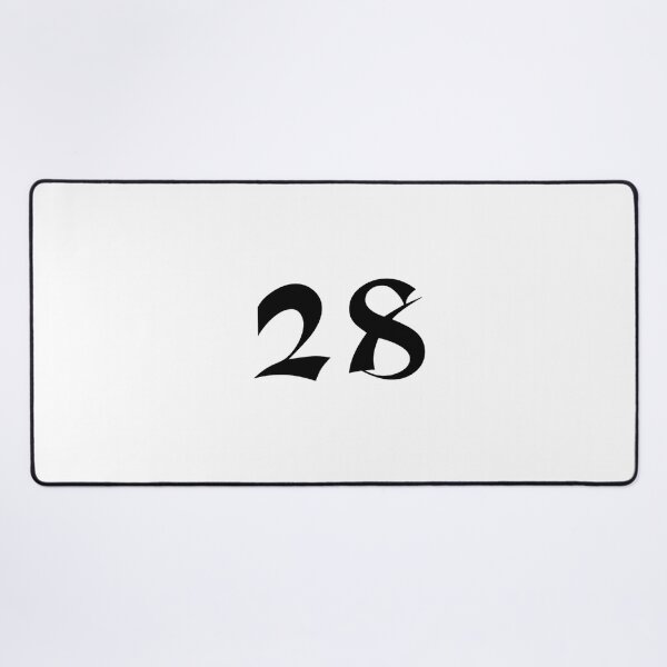 Item preview, 28, twenty-eight, black, shangai designed and sold by Numbers-Art.