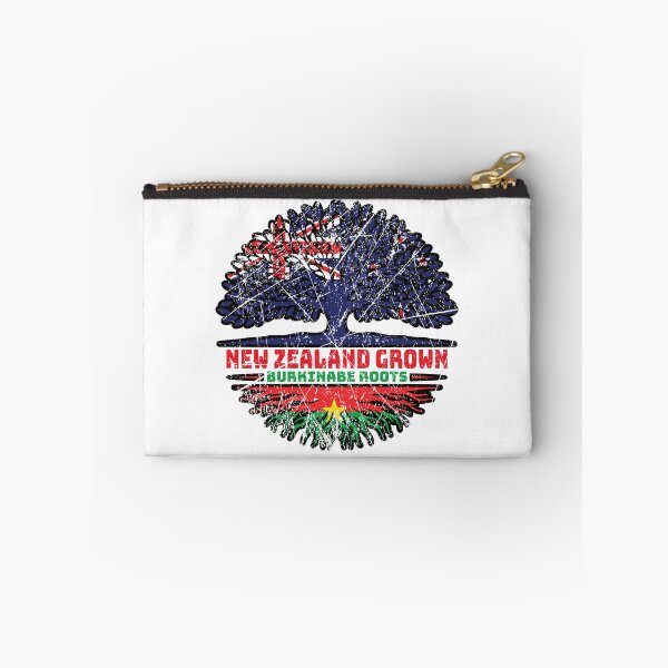 Item preview, Burkina Faso Burkinabe New Zealander New Zealand Tree Roots Flag designed and sold by FlagX.