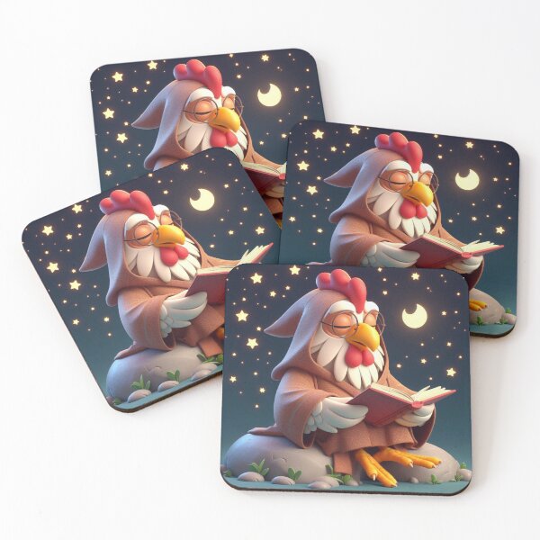 Item preview, Wise Nighttime Storyteller designed and sold by Furbulous Faces.