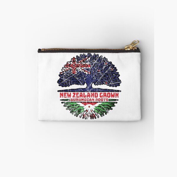 Item preview, Burundi Burundian New Zealander New Zealand Tree Roots Flag designed and sold by FlagX.