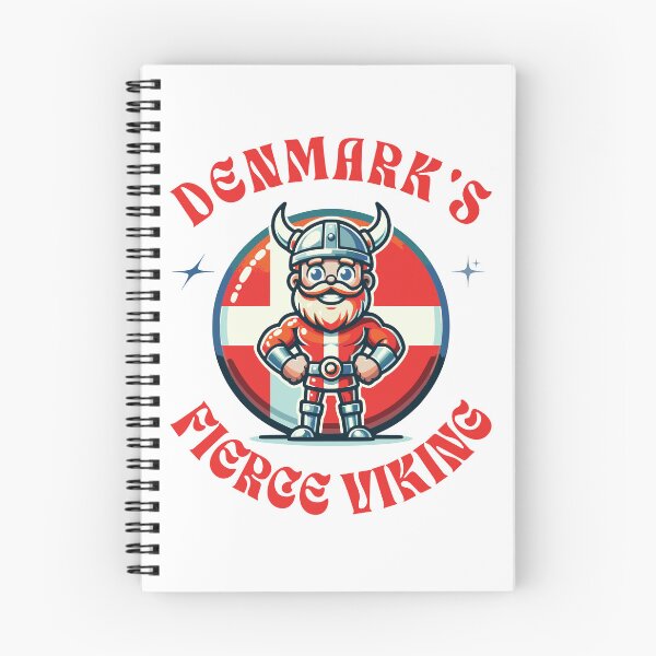 Item preview, Denmark's Fierce Viking Danish Flag Team Country Vikings designed and sold by KayelBee.