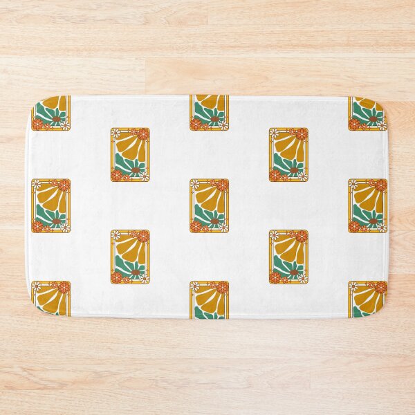 Item preview, Retro Geometric 80s Pattern Design Trendy Flower T-shirt Sticker designed and sold by ThinkNature!.
