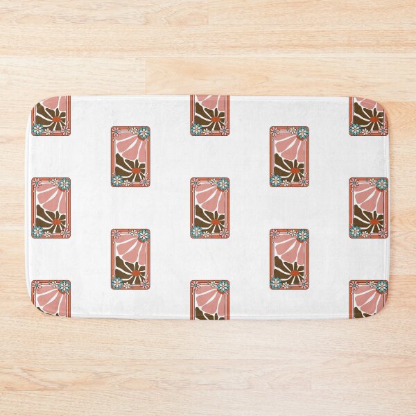 Item preview, Retro Geometric 80s Pattern Design Trendy Flower T-shirt Sticker designed and sold by ThinkNature!.