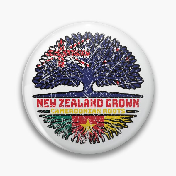Item preview, Cameroon Cameroonian New Zealander New Zealand Tree Roots Flag designed and sold by FlagX.
