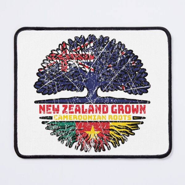 Item preview, Cameroon Cameroonian New Zealander New Zealand Tree Roots Flag designed and sold by FlagX.