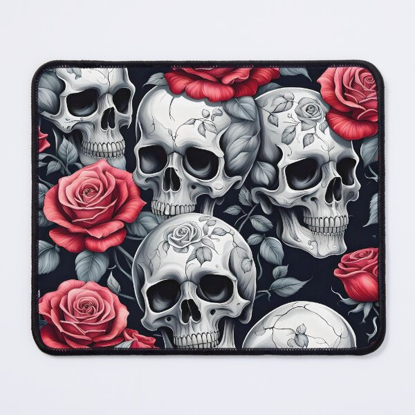 Item preview, The scull and rosegarden designed and sold by Magixa.
