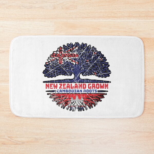 Item preview, Cambodian Cambodia New Zealander New Zealand Tree Roots Flag designed and sold by FlagX.
