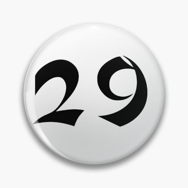 Item preview, 29, twenty-nine, black, shangai designed and sold by Numbers-Art.