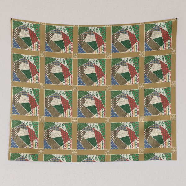 Item preview, Yule Quilt Pattern designed and sold by Unhinged Heather.