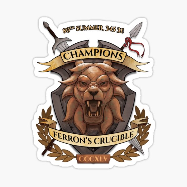 Artikel-Vorschau von Champions von Ferrons Schmelztiegel, designt und verkauft von AndrewZesiger.