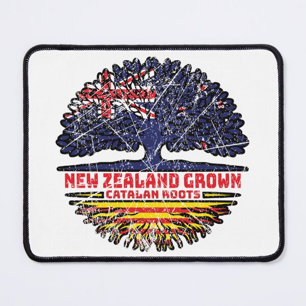 Item preview, Catalonia Catalan New Zealander New Zealand Tree Roots Flag designed and sold by FlagX.