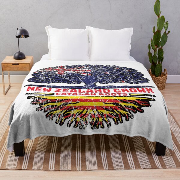 Item preview, Catalonia Catalan New Zealander New Zealand Tree Roots Flag designed and sold by FlagX.