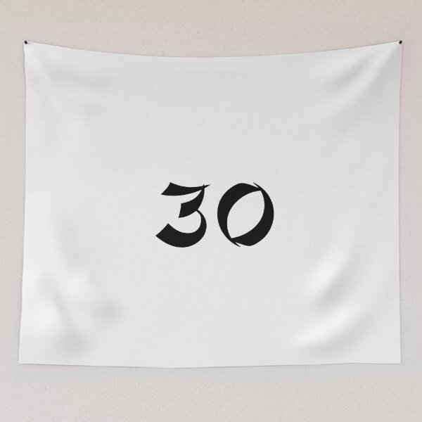 Item preview, 30, thirty, black, shangai designed and sold by Numbers-Art.