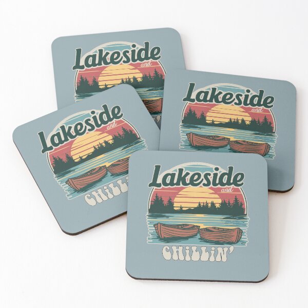 Item preview, Lake Life Lakeside & Chillin Vintage Design Nature designed and sold by Cute & Sassy Custom Gifting Boutiques.
