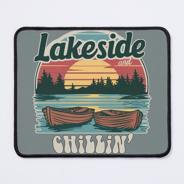 Item preview, Lake Life Lakeside & Chillin Vintage Design Nature designed and sold by Cute & Sassy Custom Gifting Boutiques.