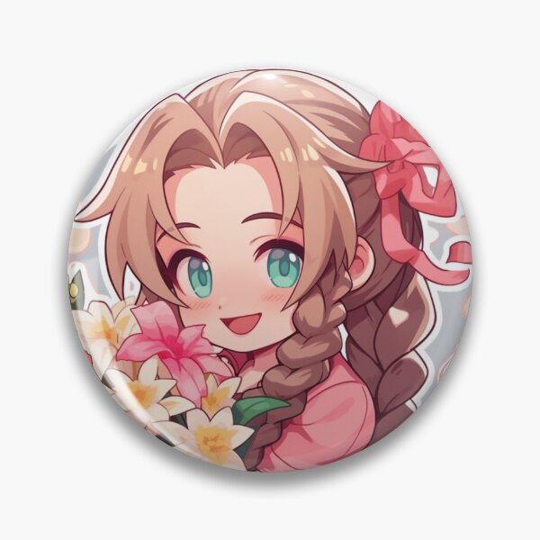 Item preview, Aerith FF Fan Art Design designed and sold by roll4fun.
