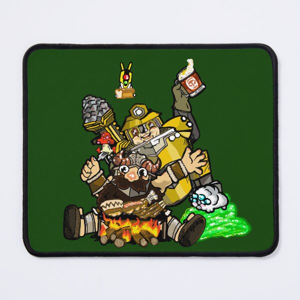 Item preview, DRG Fan Art - Grillin Dwarven Buddies/ Dungeon Meshi Mashup designed and sold by WhatWhatDesigns.