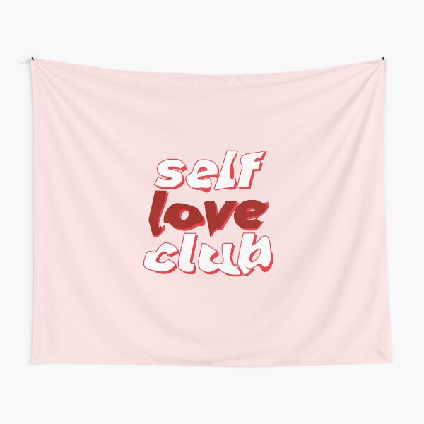 Item preview, Self Love Club" Typography Design designed and sold by HELL0WBELLO.