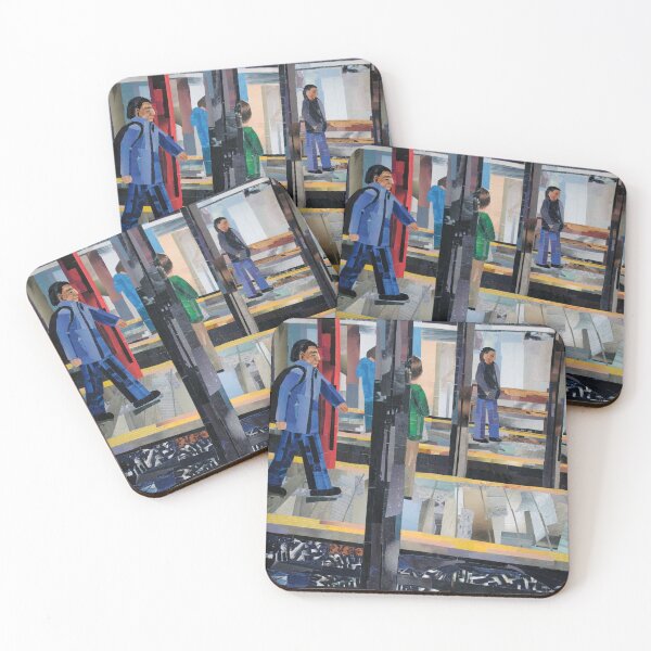 Item preview, Hide and Seek on the Subway designed and sold by megancoyle.