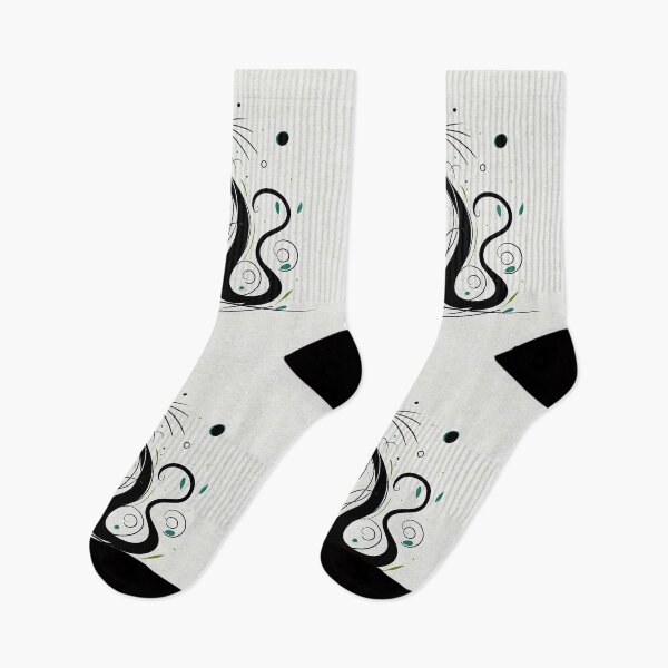 Item preview, Cat Silhouette | Geometric Figures | Green & Black Tones | Minimalist Art | Unique Design designed and sold by GOATMATCH.