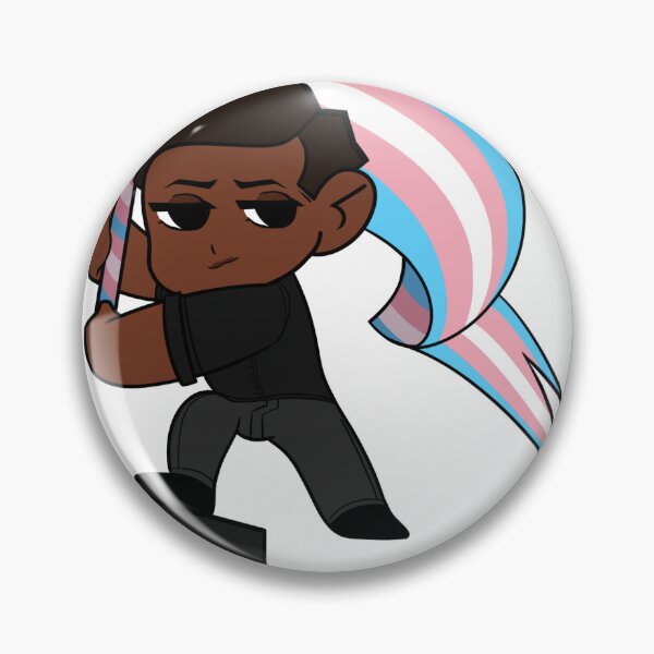 Item preview, IWTV louis de pointe du lac trans pride sticker! designed and sold by Blueyuey.