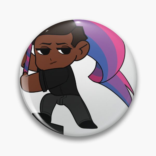 Item preview, IWTV louis de pointe du lac bisexual pride sticker! designed and sold by Blueyuey.