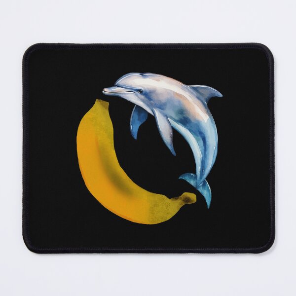 Item preview, Banana Dolphin Harmony designed and sold by GusiaTreasures.