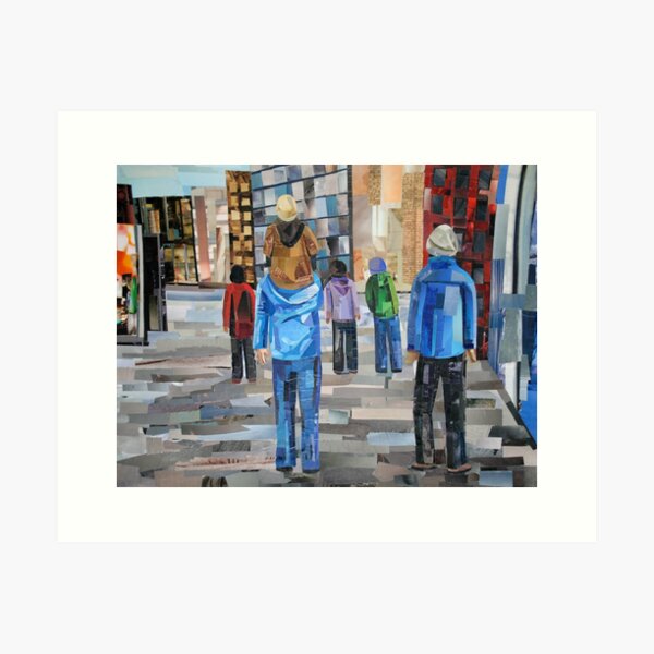 These Crowded Streets Art Print