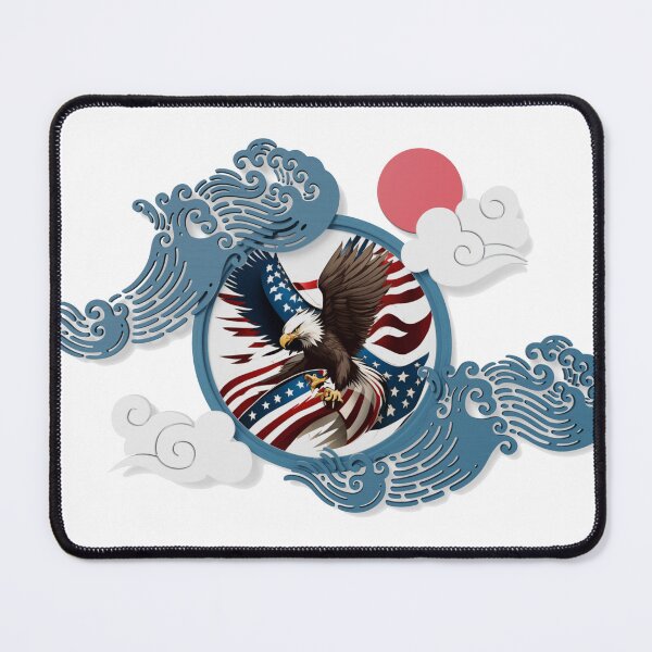 Item preview, Patriotic eagles, symbol and identity 4th July vibe designed and sold by luiddesigns.