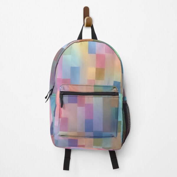 Item preview, Pixel block cube mosaic rainbow pastel digital designed and sold by cheekylorns.