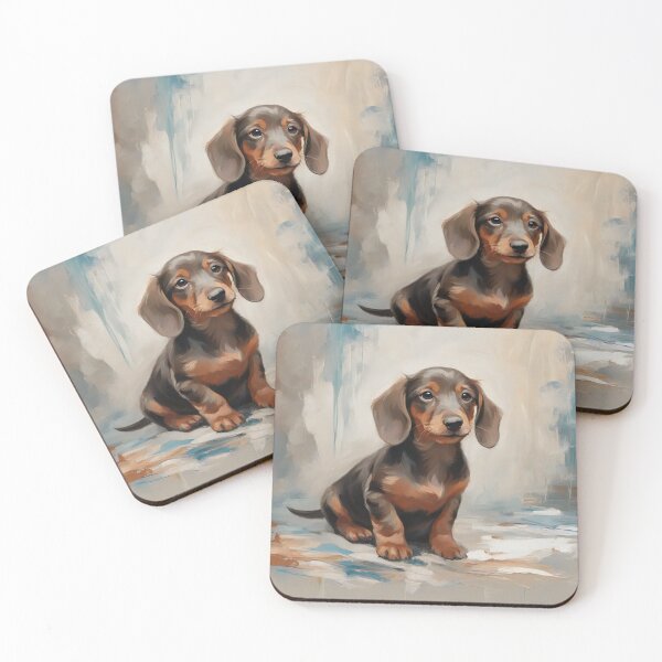 Item preview, Cute Little Dachshund Puppy designed and sold by Mindy Guidry.