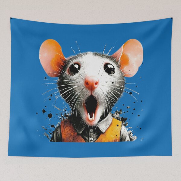 Item preview, SURPRISED RAT designed and sold by MargoGallery.