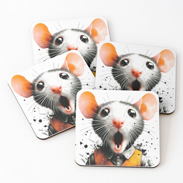 Item preview, SURPRISED RAT designed and sold by MargoGallery.