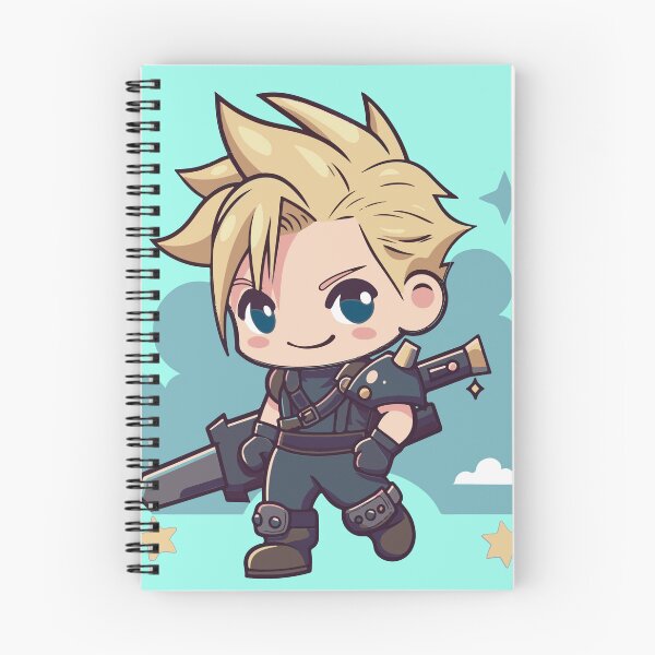 Item preview, Cloud Strife FF Fan Art Design designed and sold by roll4fun.