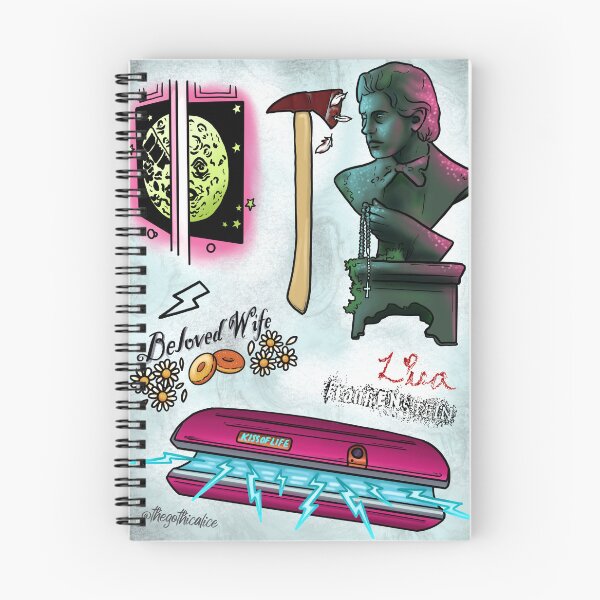 Item preview, Lisa Frankenstrin Tattoo Flash designed and sold by thegothicalice.