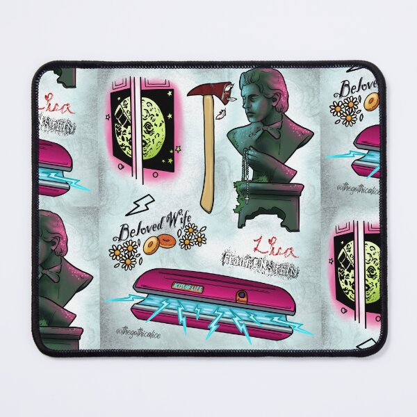 Item preview, Lisa Frankenstrin Tattoo Flash designed and sold by thegothicalice.