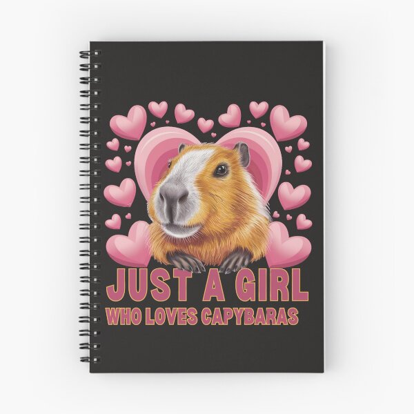 Item preview,  Just A Girl Who Loves Capybaras designed and sold by elynne9.