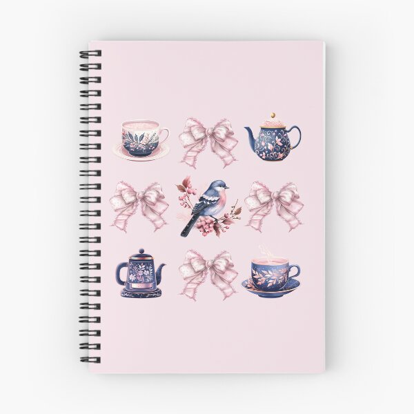 Item preview, Cozy Tea in Coquette Aesthetic Style designed and sold by CozyLightsStore.