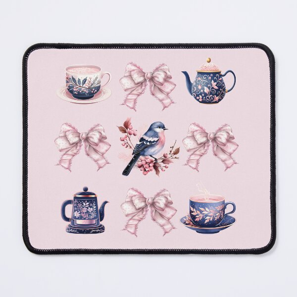 Item preview, Cozy Tea in Coquette Aesthetic Style designed and sold by CozyLightsStore.