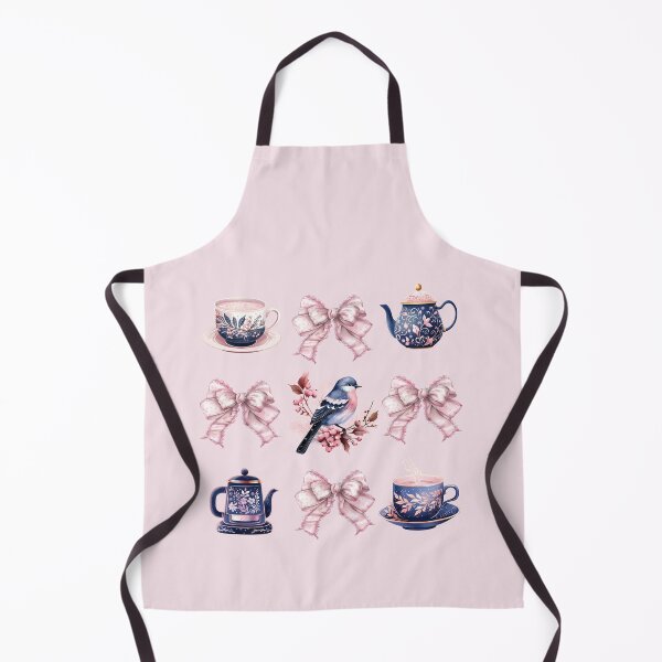 Item preview, Cozy Tea in Coquette Aesthetic Style designed and sold by CozyLightsStore.