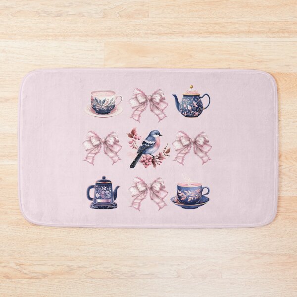 Item preview, Cozy Tea in Coquette Aesthetic Style designed and sold by CozyLightsStore.