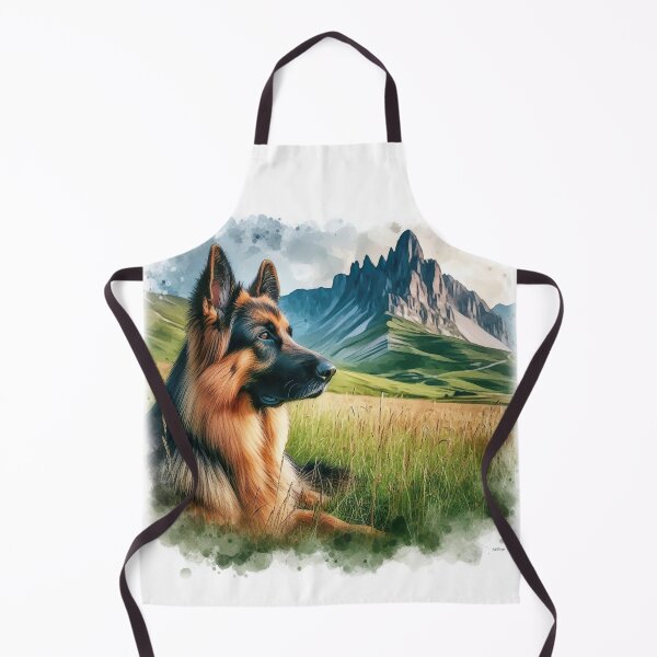Item preview, German Shepherd enjoying the scenery designed and sold by JrSkDesign ✅ .