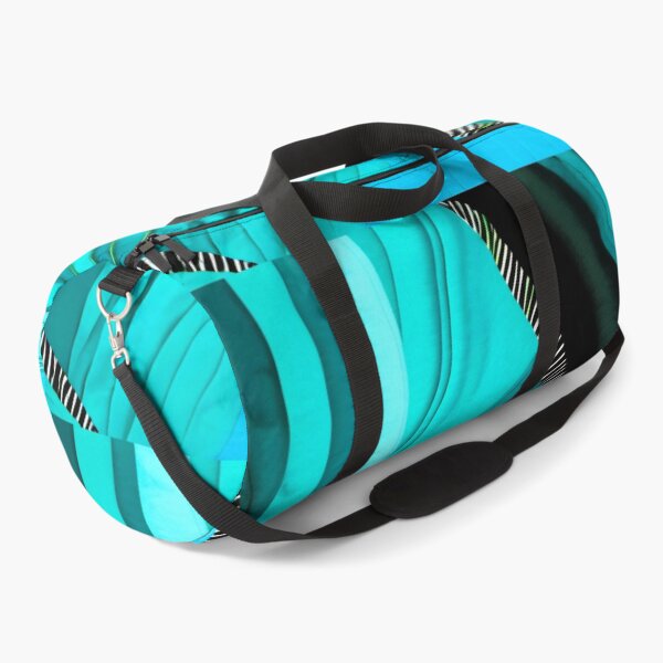 Item preview, black striped green fabric design designed and sold by janjacbu.
