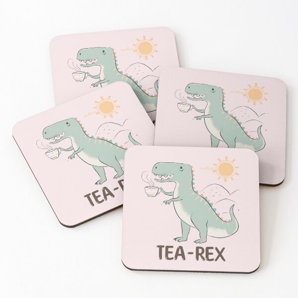 Item preview, Funny Tea Rex, for Dino and Tea Lovers designed and sold by Mariana Piana.